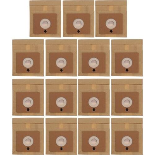 15Pcs Vacuum Cleaner Dust Paper Bags 100*110mm Diameter 50mm Accessories Parts