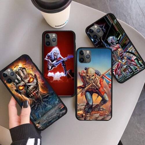 Skeleton Rock Band fashion luxury high quality Phone Case for iPhone 11 12 pro XS MAX 8 7 6 6S Plus X 5S SE 2020 XR