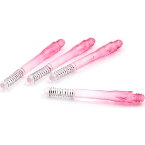 CUESOUL 4 pcs TERO AK7 Dart Shafts Built-in Spring Telescopic for Steel Tip Darts and Soft Tip Darts