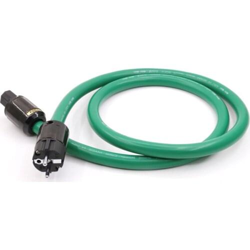 Hifi 2328 power line hifi power cable Power Cord with EU Plug AC cable line hi-end schuko connector cable