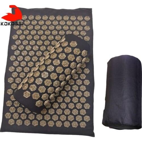 KoKossi Massage Cushion Pillow Acupressure Yoga Mat Anti-stress Acupuncture Pad Needle Massager Body Relaxation Relieve Stress