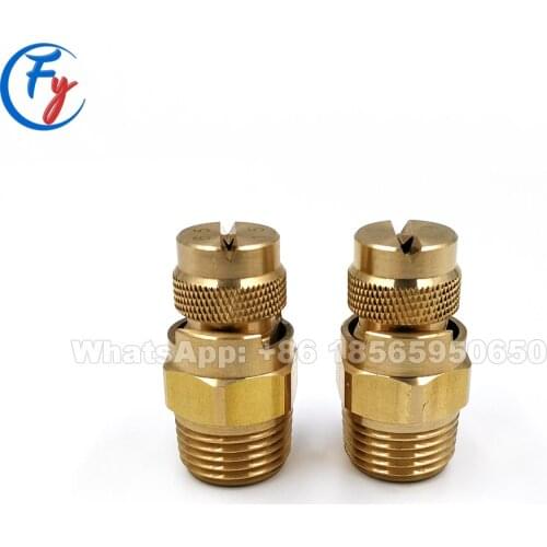 Brass qua quick veejet spray nozzle, quickjet brass veejet nozzle, detachable v jet flat nozzle, rapid assembly flat fan nozzle