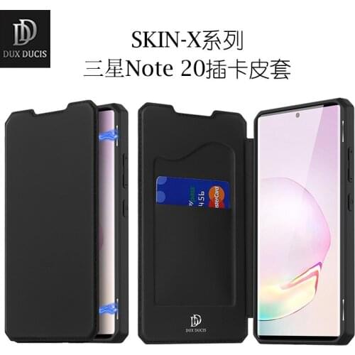 Original Dux Ducis Pu Leather Case For For Samsung Galaxy Note 20 Ultra Coque Luxury Thin Flip Cover Wallet Phone Cases