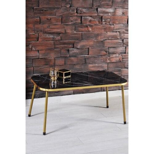 Modern Center Table İskandinav Gold Metal Toe Gold Rectangle At Mount Medium Coffee Table Tea Coffee Service Desk Living Room Living Room table