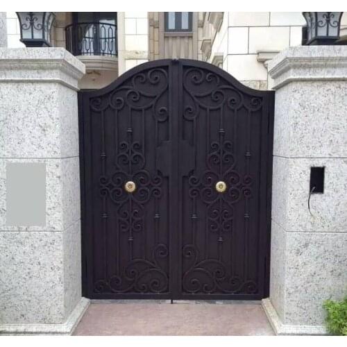 Hench 100% hot dip galvanized steel iron gates model hc-ig7