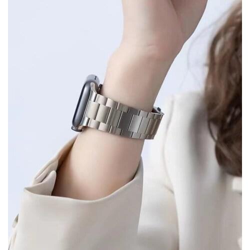Suitable for Apple Watch 6 5 4 3 2 series 44mm 42mm ultra-thin metal strap bracelet, iWatch SE stainless steel strap 38mm 40mm