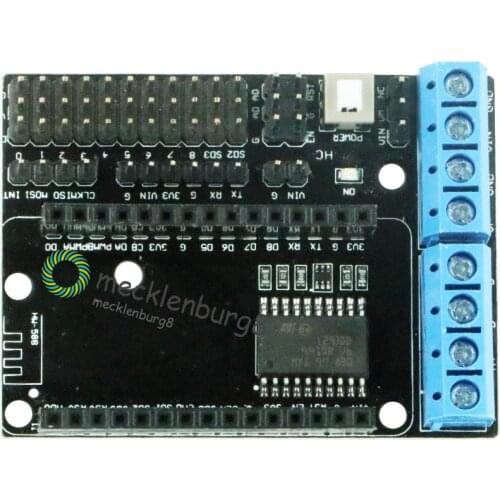 WIFI NodeMcu Lua Motor Driver Shield Board L293D For ESP8266 ESP-12E Dual High Power H Bridge Module 4.5-36V For Arduino