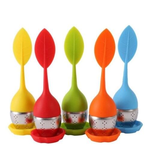 1pc Strawberry Tea Infuser Stainless Steel Tea Ball Leaf Tea Strainer for Brewing Device Herbal Spice Filter Kitchen Tools