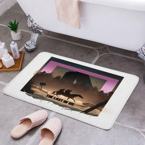 Last of Us 3D Print Doormats Rectangle Non-Slip DoorMat Bedroom Kitchen Entrance Print Door rugs Dropshipping