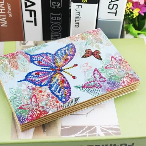 5D DIY Special Shaped Diamond Painting Photo Album Butterfly flower Diamond Embroidery Animal Mosaic Cross stitch Crafts Gift