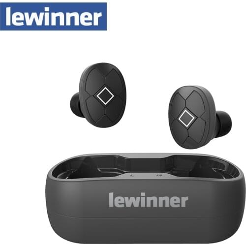Lewinner V5 TWS Wireless Earphones Waterproof HiFi Headset Bluetooth 5.0 Earbuds Noise Cancelling Gaming Headset for Smart Phone