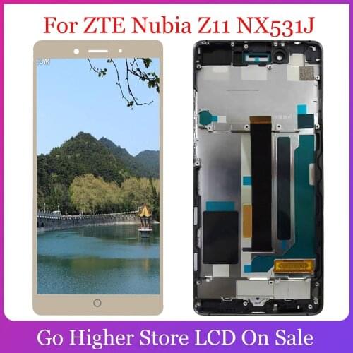 For ZTE Nubia Z11 NX531J LCD Display + Touch Screen Digitizer Glass Assembly Phone Repair Part