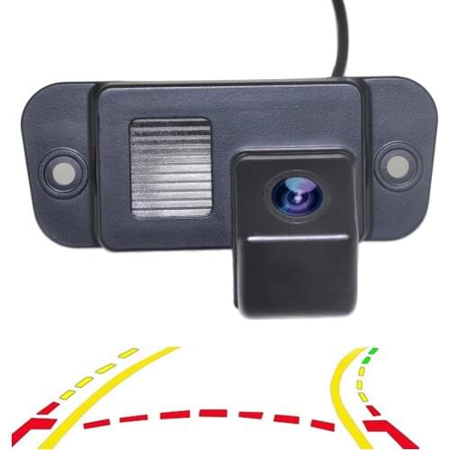Intelligent Dynamic Trajectory Tracks Rear View Camera With Moving Guide Parking Line For Ssangyong Actyon