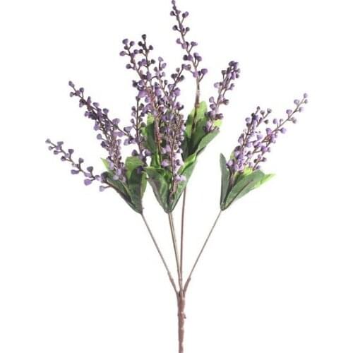 Artificial flower Lavender Bundle Gemstone Lavender Purple decoration artificial flower искусственный цветок