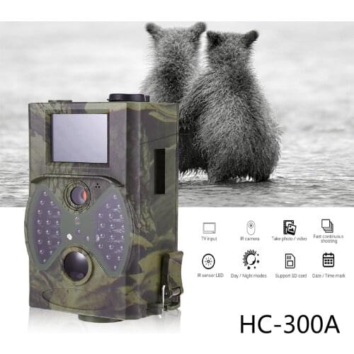 Suntekcam Wildlife Cameras Night Vision Infrared Cams Surveillance Tracking Wireless Hunting Trail Camera HC300A Photo Trap