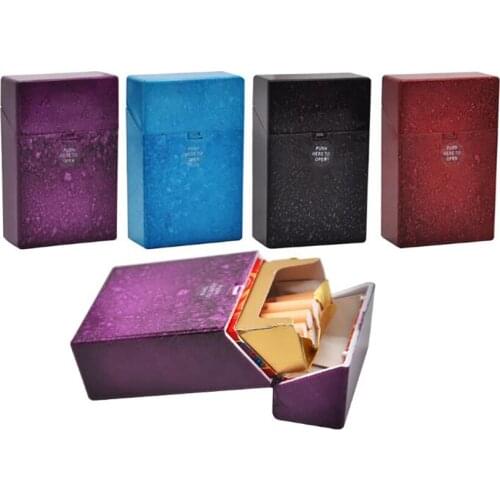 Camouflage Plastic Cigarette Case Cigarettes Protective Box Flip Cover Cigarette Holder Container For Smoker Smoking Accessories