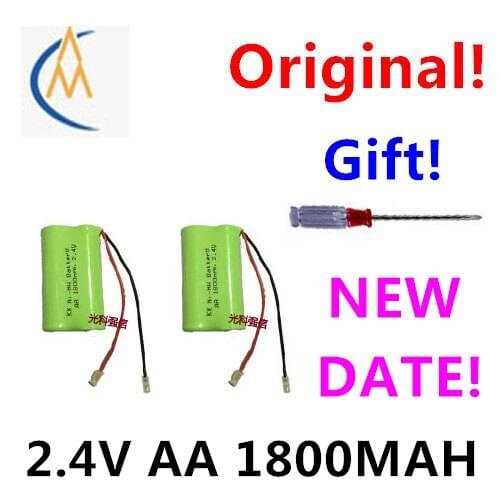 Buy 1 Get 1 FREE 2.4V AA 1800mAh Ni MH battery cordless slave telephone landline telephone standby long high capacity