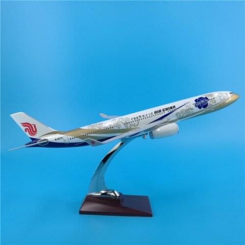 40CM 1:172 Airbus A330 model Air China international airlines airplane w base alloy aircraft plane collectible display model Toy