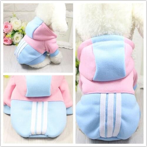 Fashion Pet Dog Clothes Warm Fleece Costume Soft Puppy Coat Outfit for Dog Clothes for Small Dogs Winter Pet Clothing Hoodie