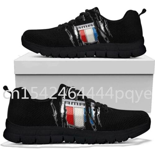 2021 New Camaro Logo Mens Sneakers Big Size Mens Fashion Sneakers Running Shoes Mesh Breathable Male Sneakers Casual Shoes