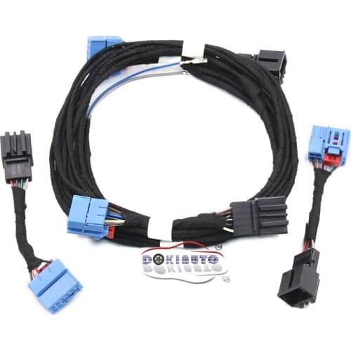 For VW Golf 7 R Mounting Golf 7.5 2017 Flowing water LED Dynamic Sequential taillight cable wire Harness adapter