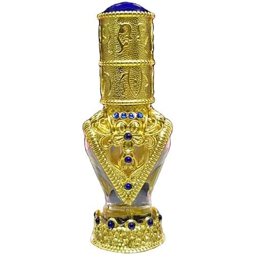 Empty 8ml Essential Oil Dropper Bottle Glass Red Blue Refillable Perfume Mixing Container Cosmetic Tattoo Bottle 10 pcs/lot