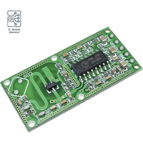 RCWL-0516 RCWL 0516 Micro Wave Radar Sensor Switch Board Microwave Human Body Induction Intelligent Power Module Output 3.3V