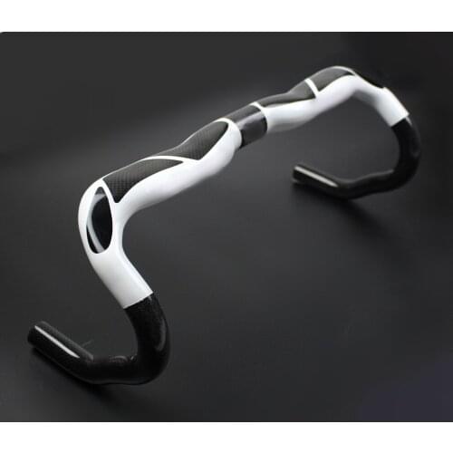 2017 NO LOGO Full carbon fiber bicycle handlebar road bike handlebar / Bicycle handle 400 420 440