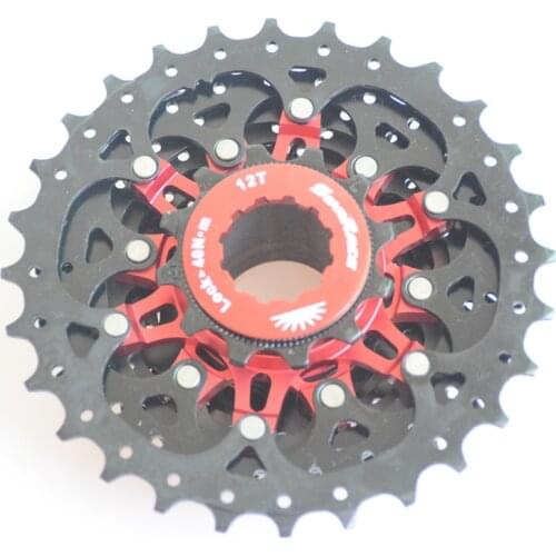 Sunrace road bike bicycle freewheel 10-speed cycling bike Cassette freewheel 12-28T
