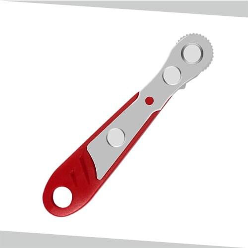 1Pc Magnetic Mini Ratchet Wrench 1/4" Hex Shank Bidirectional Control For Limited Space Screwdriver Drill Bits Supporting Tools