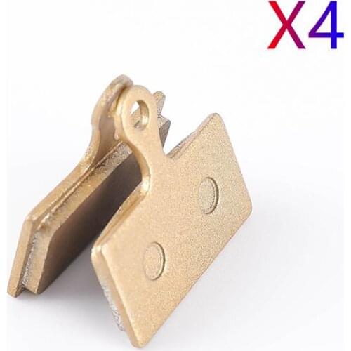 4 Pairs of Copper Based Bicycle Brake Pads For Shimano XT M985, M988, Deore XT M785, SLX M666, M675, Deore M615 and Alfine S700
