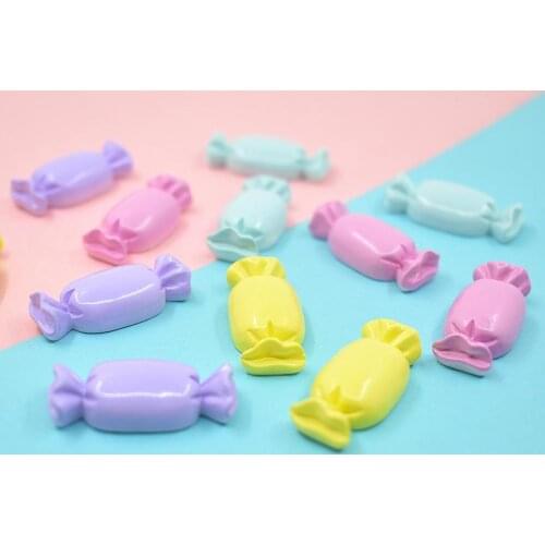 5Pcs Miniature Candy Food Model Dollhouse Kitchen Play Scene DIY Decor Kids Toy Cream Mobile Phone Case Decoration Accessories