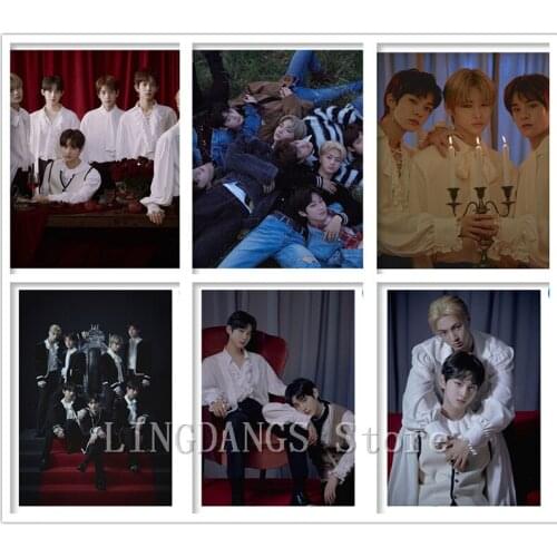 5D DIY Full Square Round Drill Diamond Painting Kpop Band ENHYPEN Portrait Diamond Mosaic Embroidery Cross Stitch Art Home Decor