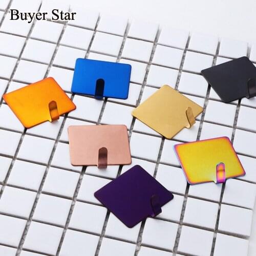 6Pc/Lot Durable stainless steel Wall hook metal storage hook kitchen /bedroom /bathroom rack clothes Robe Hanging Hooks Hats Bag