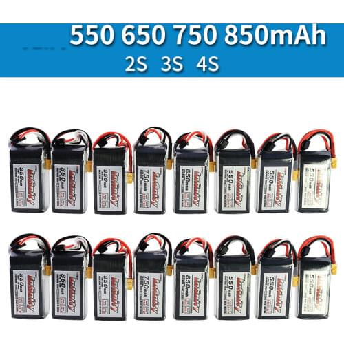 Infinity LiPo Batteries 2S 3S 4S 550mAh 650mh- 2200mAh 85C XT30 Connector SY60 XT60 Plugs for RC FPV Multicopter Drone