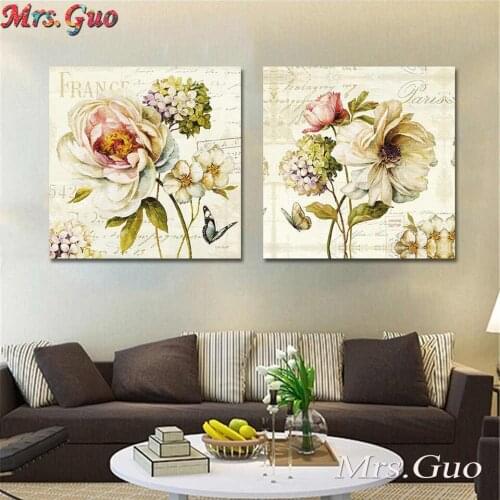 Diy diamond painting 5d Vintage stamp rose flower butterfly diamond embroidery cross stitch animal mosaic home decor wall art