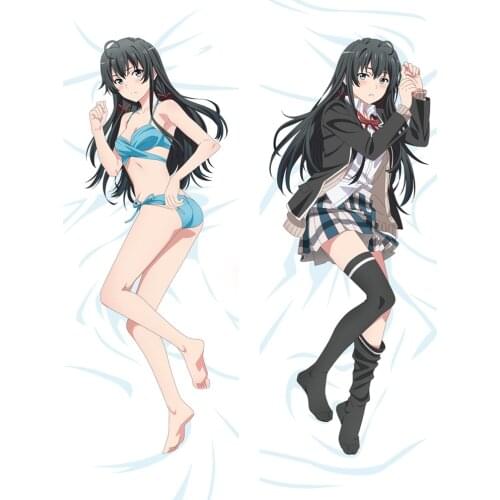 Anime Dakimakura Pillowcase 2021-July Update Japanese My Youth Romantic Comedy Is Wrong Hugging Body Pillow Cover Case