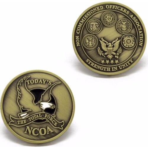 Antique bronze coins High Quality customized 3D USA Coin cheap OEM Commemorative coin low price custom military coins