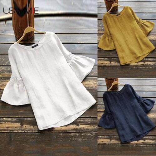 Free Shipping T Shirt Women Literature And Art Outwear Casual Brief O-neck Solid Color Loose Comfort Plus Size Tee Shirt Femme