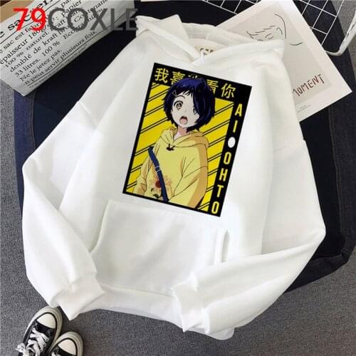 Wonder Egg Priority hoodies women streetwear grunge graphic plus size women clothing anime streetwear