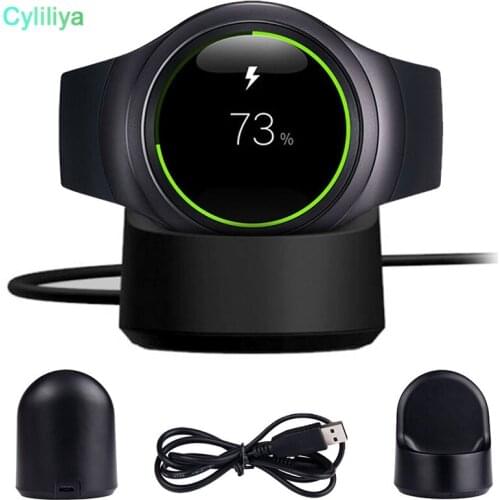 For Samsung Gear S2 Smart Watch Wireless Charger Transmitter Fast charging Wireless charging Dock Pad Connected With USB Desktop