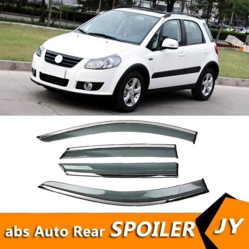 For Suzuki SX4 2011 Window Visor Vent Shades Sun Rain Deflector Guard For Suzuki SX4 Auto Accessories 4PCS/SET