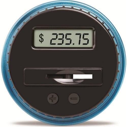 Electronic Point Piggy Bank Electronic Digital LCD Point Bank Coin Storage Box Dollar Euro Pound Sterling children gift