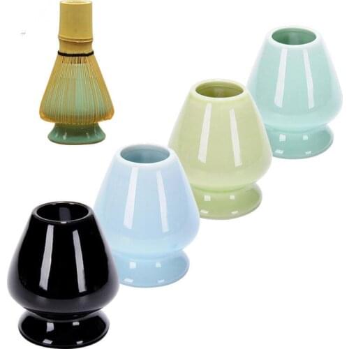 [GRANDNESS] Ceramic Matcha Holder Matcha Whisk Stand Chasen Holder Japanese Matcha Green Tea Whisk Holder