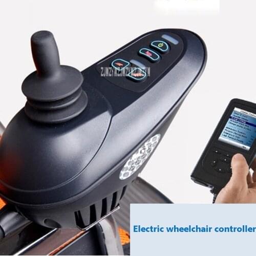 New Arrival DC 24V 50A Universal 360 Degrees Brush Motor Joystick Controller 5 Files Adjustable Electric Wheelchair Controller