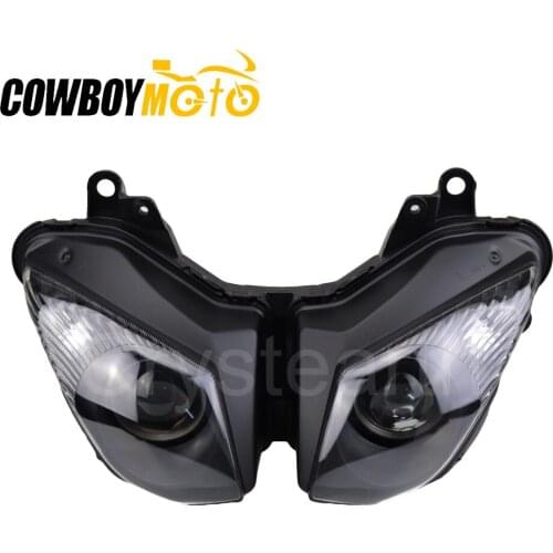 Motorcycle Front Headlight Headlamp Head Light Lamp Assembly House For Kawasaki Ninja ZX6R ZX 6R ZX-6R 2009 2010 2011 2012