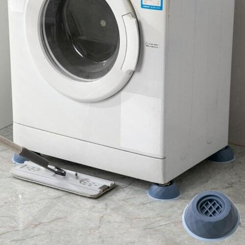 Anti Vibration Pads Washing Machine Rubber Feet Mat Slipstop Damping Pad Universal Noise-reducing Furniture Lifting Foot Base