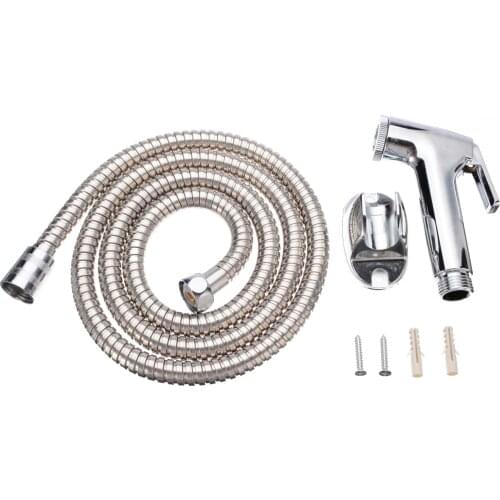 Handheld Bidet Spray Shower Head Toilet Shattaf Adapter Wall Bracket Bidets Bathroom Fixtures Mayitr