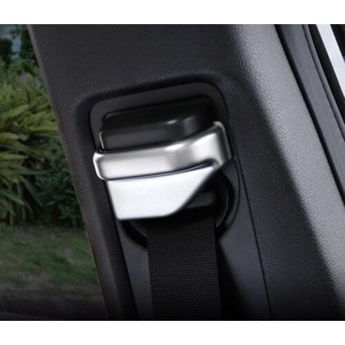 Car-styling Safety Belt Frame Cover Trim Sequin for Mercedes Benz B Class GLA Class B200 B260 GLA200 Chrome Accessory