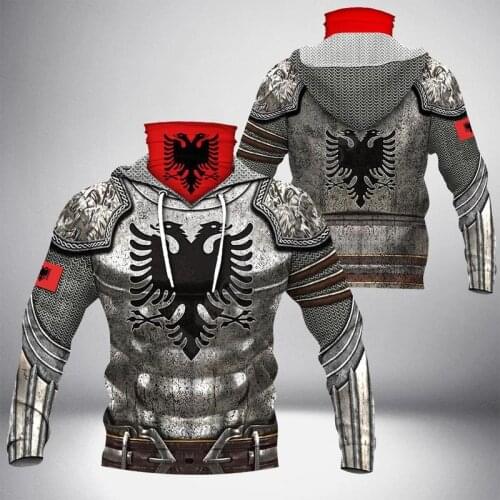 Knights Templar Armor 3D Printed Hoodies Harajuku Fashion Sweatshirt Women Men Casual Pullover Hoodie Mask Warm Drop Shipping 05
